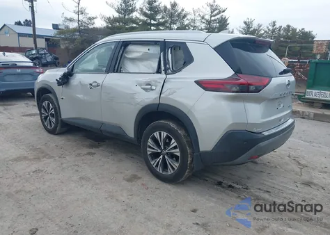 2021 Nissan Rogue Sv Intelligent Awd из США, поврежденный, VIN JN8AT3BB2MW218346